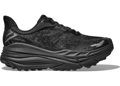 Pre-owned Hoka Stinson 7 Triple (women's) Sneakers In Black