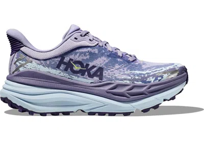 Pre-owned Hoka Stinson 7 (women's) Sneakers In Cosmic Sky Blue/meteor