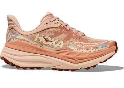 Pre-owned Hoka Stinson 7 (women's) Sneakers In Cream/sandstone