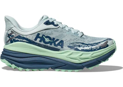 Pre-owned Hoka Stinson 7 (women's) Sneakers In Droplet/thunder Cloud