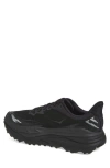 Hoka Men's Stinson 7 All Terrain Running Shoe In Black/black
