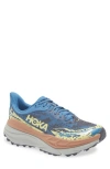 Hoka Stinson 7 Logo-print Sneakers In Blue