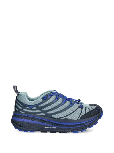 Hoka Stinson Evo Og Man Sneakers Navy Size 9 Textile Fibers In Multi