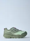 Hoka Stinson Evo Og Rubber-trimmed Mesh Running Sneakers In Green