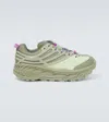 Hoka Stinson Evo Og Rubber-trimmed Mesh Running Sneakers In Sea Moss / Luna Moth