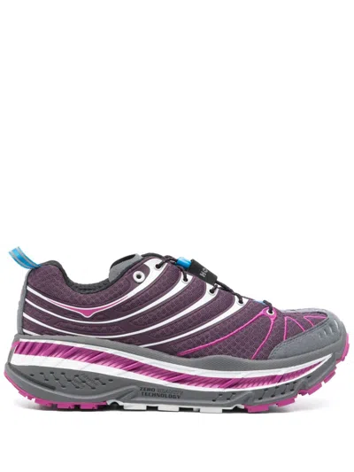 Hoka Stinson Evo Og Sneakers Aubergine / Fuchsia In Purple