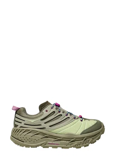 Hoka Stinson Sneaker In Green