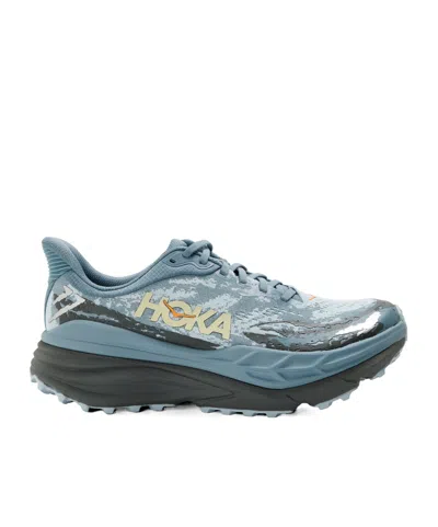 Hoka Thick-soled Trail Running Shoes In Multi