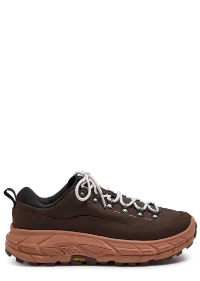 HOKA HOKA TOR SUMMIT NUBUCK LEATHER SNEAKERS