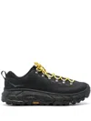 Hoka Tor Summit Rubber-trimmed Nubuck And Mesh Sneakers In Black