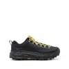 Hoka Tor Summit Rubber-trimmed Nubuck And Mesh Sneakers In Black