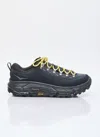 Hoka Tor Summit Rubber-trimmed Nubuck And Mesh Sneakers In Black
