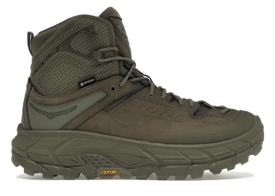 Pre-owned Hoka Tor Ultra Hi (all Gender) Sneakers In Burnt Olive/ivy Green In Multi