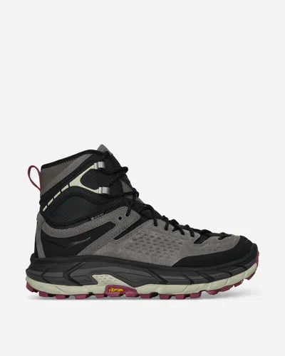 Hoka Tor Ultra Hi Gore-tex Sneakers In Black