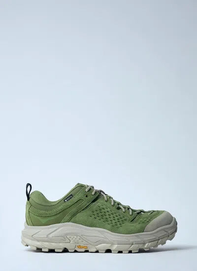 Hoka Tor Ultra Lo Gore-tex Sneakers In Green