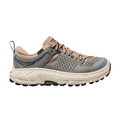 Pre-owned Hoka Tor Ultra Low Gore-tex 'limestone Shifting Sand' In Grey