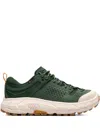 Hoka Tor Ultra Mesh-panelled Sneakers In Green