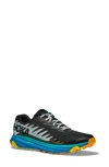 Hoka Torrent 3 Trail Running Shoe In Black/diva Blue