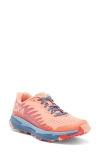 Hoka Torrent 3 Trail Running Shoe In Papaya/real Teal
