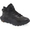 Hoka Trail Code Gtx Hiking Shoe In Black/raven