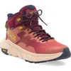 Hoka Trail Code Gtx Hiking Shoe In Hot Sauce/shifting Sand