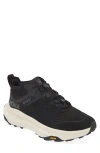 Hoka Transport Chukka Gore-tex® Waterproof Running Shoe In Black/alabaster