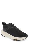 Hoka Transport Chukka Gore-tex® Waterproof Running Shoe In Black/alabaster
