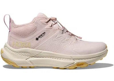 Pre-owned Hoka Transport Chukka Goretex (women's) Sneakers In Cosmic Pearl/oat Milk In Multi