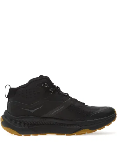 Hoka Transport Hike Sneakers In Black