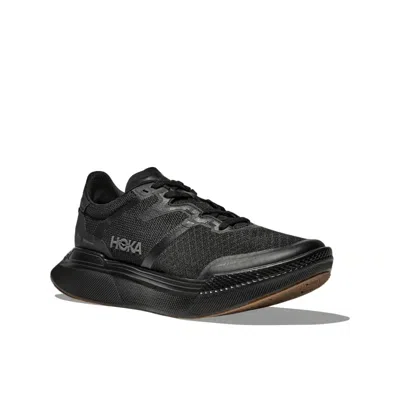 Hoka Transport X 1152450-bblc Sneaker Men's 6 Black Running Shoes Tf3604