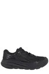 Hoka Clifton One9 Rubber-trimmed Mesh Sneakers In Black