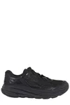 Hoka Clifton One9 Rubber-trimmed Mesh Sneakers In Black