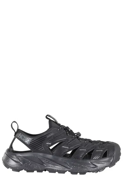 Hoka One One Black Hopara Technical Sandals In Multi