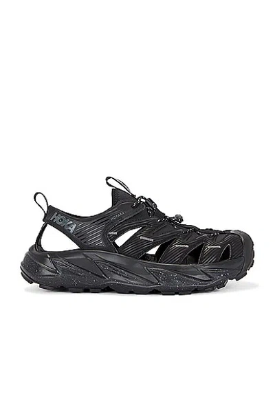 Hoka One One Black Hopara Technical Sandals In Multi