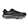 Hoka Mafate Speed 2 Black/grey Trainer In Black