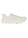 Hoka One One White Sneakers In White / Lunar Rock