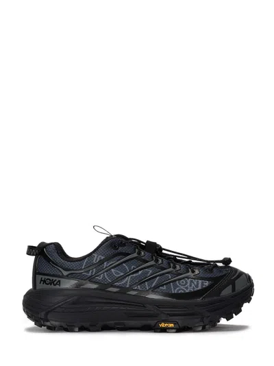 Hoka U Mafate Three2 Wordmark Sneakers In Black