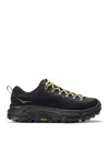 Hoka Tor Summit Rubber-trimmed Nubuck And Mesh Sneakers In Black