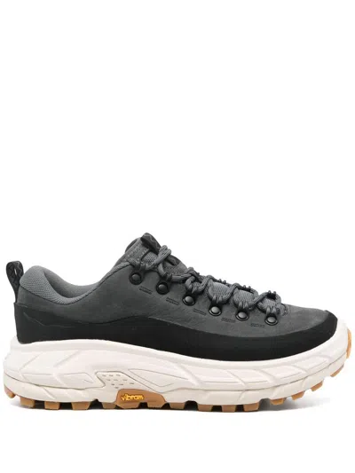 Hoka U Tor Summit Shoes In Black