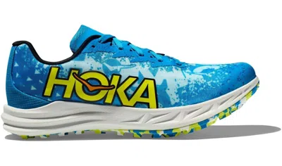 Hoka Unisex - Crescendo Xc Spikeless Shoes In Diva Blue/evening Primrose In Multi