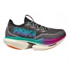 Hoka Unisex Cielo X1 Running Shoes In Black/electric Aqua In Multi