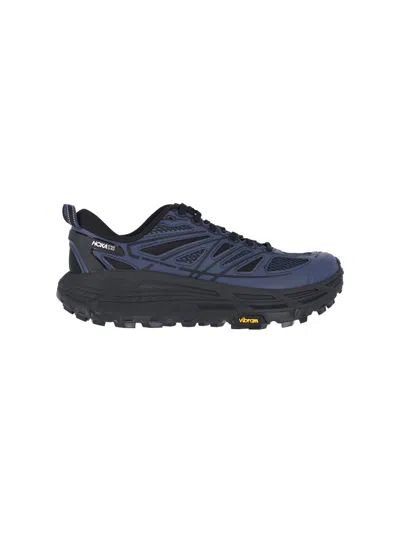 Hoka Unisex Performance Fabric Sneakers In Blue