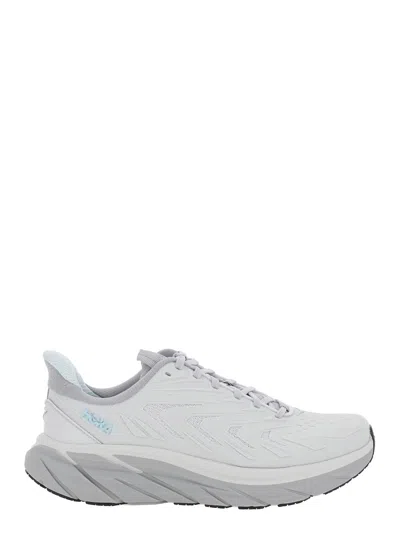 Hoka Unisex Tech Fabric Cushioned Running Sneaker In Multi