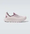 Hoka Vibrant Bloom Restore Tc Running Shoes In Alabaster/red Cabbage