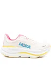 Hoka Bondi 9 Rubber-trimmed Mesh Sneakers In White