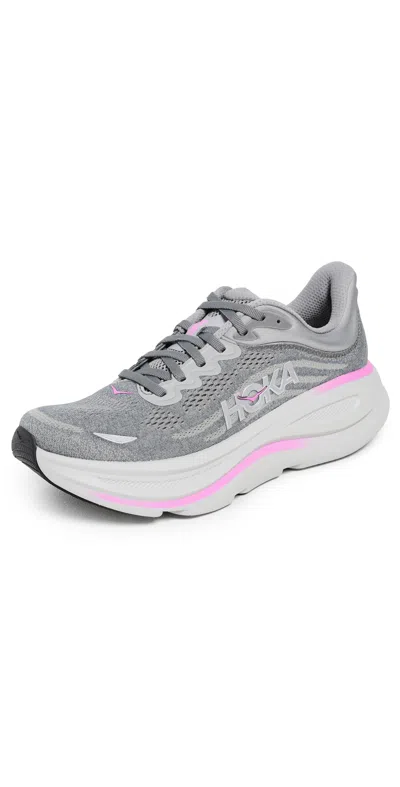 Hoka W Bondi 9 Sneakers Galactic Grey/asteroid
