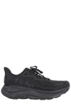 Hoka M Clifton 10 Woman Sneakers Black Size 8 Textile Fibers In Black