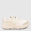 Hoka White And Beige Stinson Sneakers In Multi