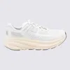Hoka White Clifton Sneakers In Multicolor