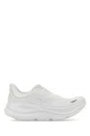 Hoka M Bondi 9 Synthetic Fabric Sneakers In White